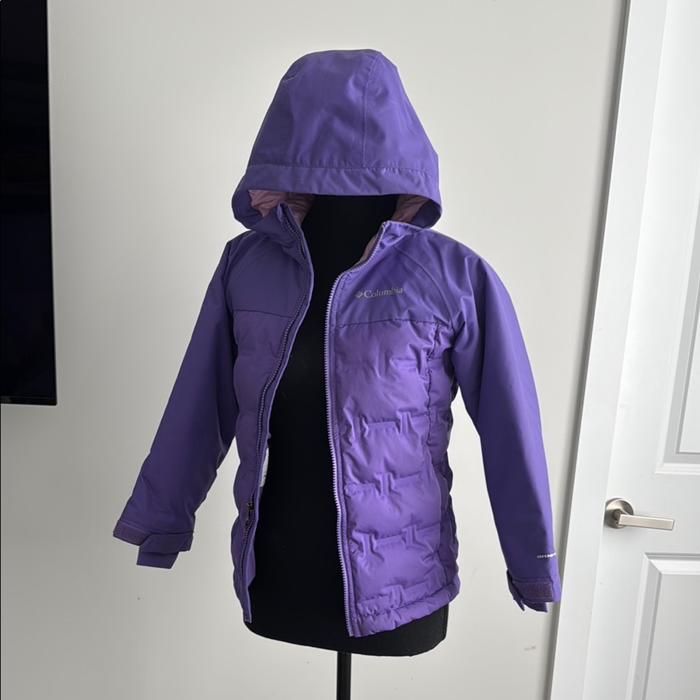 COLUMBIA Girls Mogul Snow Jacket. OMNI-TECH